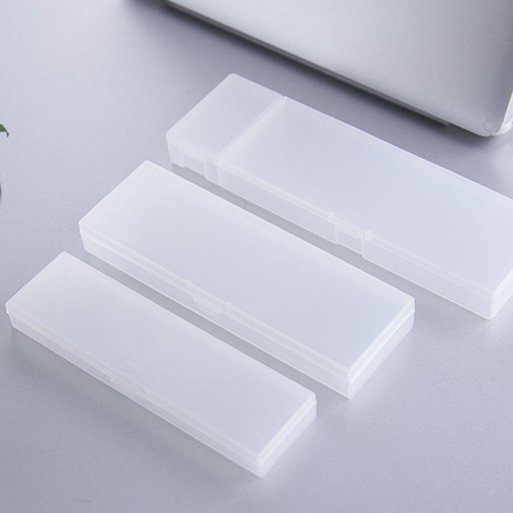 Hộp Đựng Bút Bằng Nhựa Trong Suốt Dễ Thương