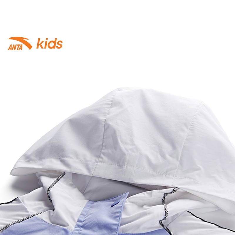 Áo khoác thời trang bé gái Anta Kids 362138641 chất liệu cao cấp chống nước, cản gió