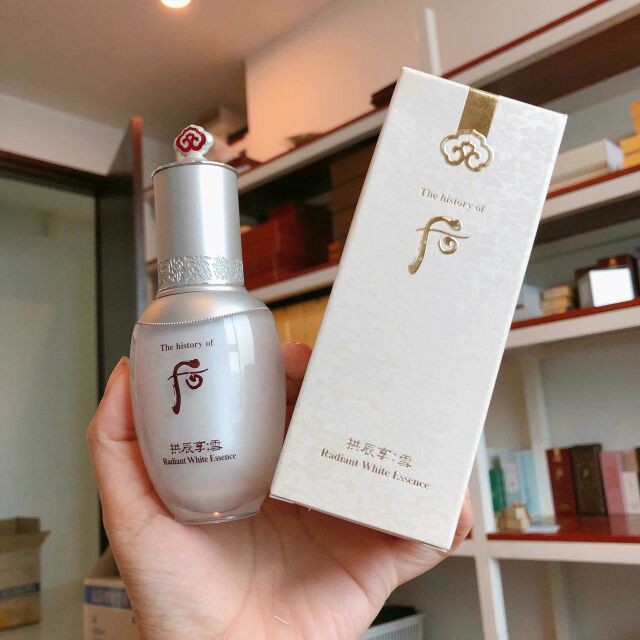 Combo 10 gói Tinh chất dưỡng trắng, cải thiện thâm sạm da Whoo Trắng - Whitening Essence whoo