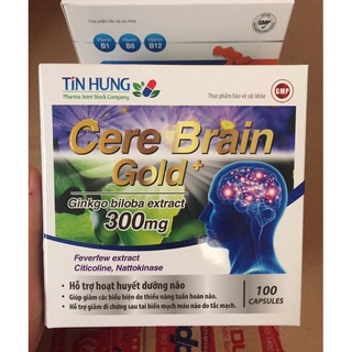 Viên uống bổ não cere brain gold