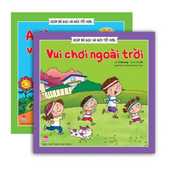 Combo Sách - Giúp bé đọc và nói tốt hơn ( Trọn bộ 10 cuốn ) - Nxb Kim Đồng