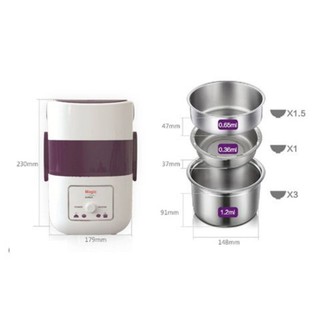 Hộp hâm cơm nhiều tầng Magic Korea A - 06