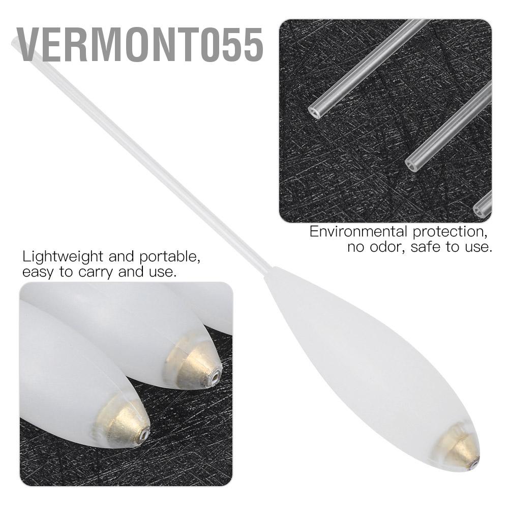 Vermont055 5Pcs Acrylic Large Floats Slow Sinking Fishing Accessories Eco&amp;#8209;friendly No Odor