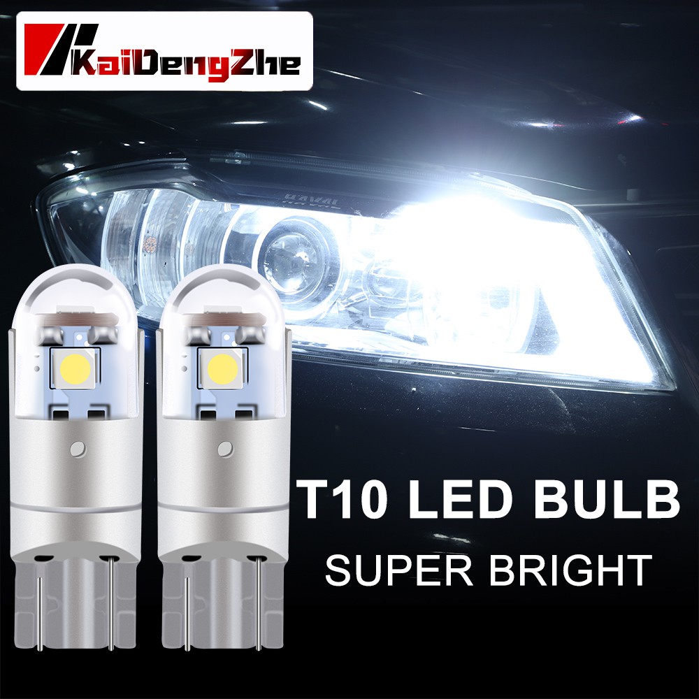 1 bóng đèn Led đọc sách trên ô tô T10 194 168 3030 3SMD W5W 12-24V