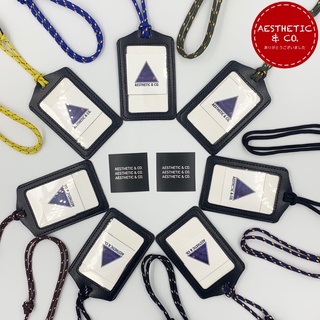 Dây Da Paracord Đeo Thẻ Tên (Màu Đen)
