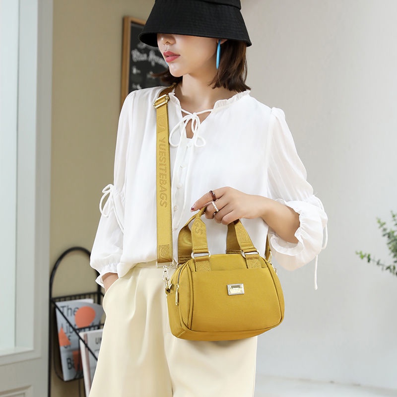 Túi Đeo Chéo Vai Bằng Vải nylon Thời Trang Cho Phụ Nữ Trung Niên 2021