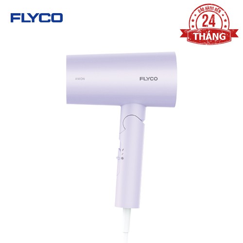 (New 2021) Máy Sấy Tóc Flyco Công Suất Lớn (1800W) FH6277VN Chế Độ Sấy Anion & Sấy Lạnh Bảo Vệ Tóc