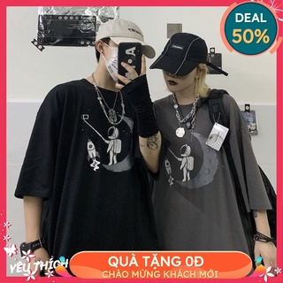 Áo thun Tay lỡ nam nữ Unisex Basic Form Rộng, Áo phông Tay lỡ nam nữ Unisex Form Rộng chất Cotton