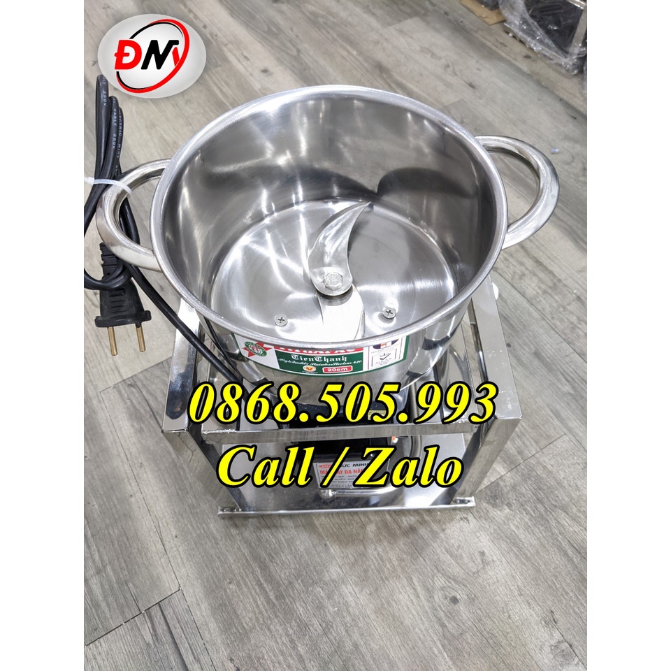 Máy xay thịt, giò chả, xay ruốc 1100W nồi 22cm lõi đồng, tặng kèm 1 que đánh ruốc