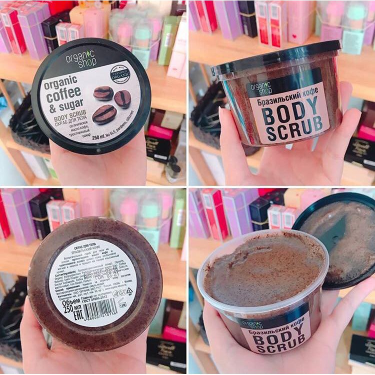 Tẩy Tế Bào Chết Toàn Thân Organic Coffee Sugar Body Scrub | BigBuy360 - bigbuy360.vn