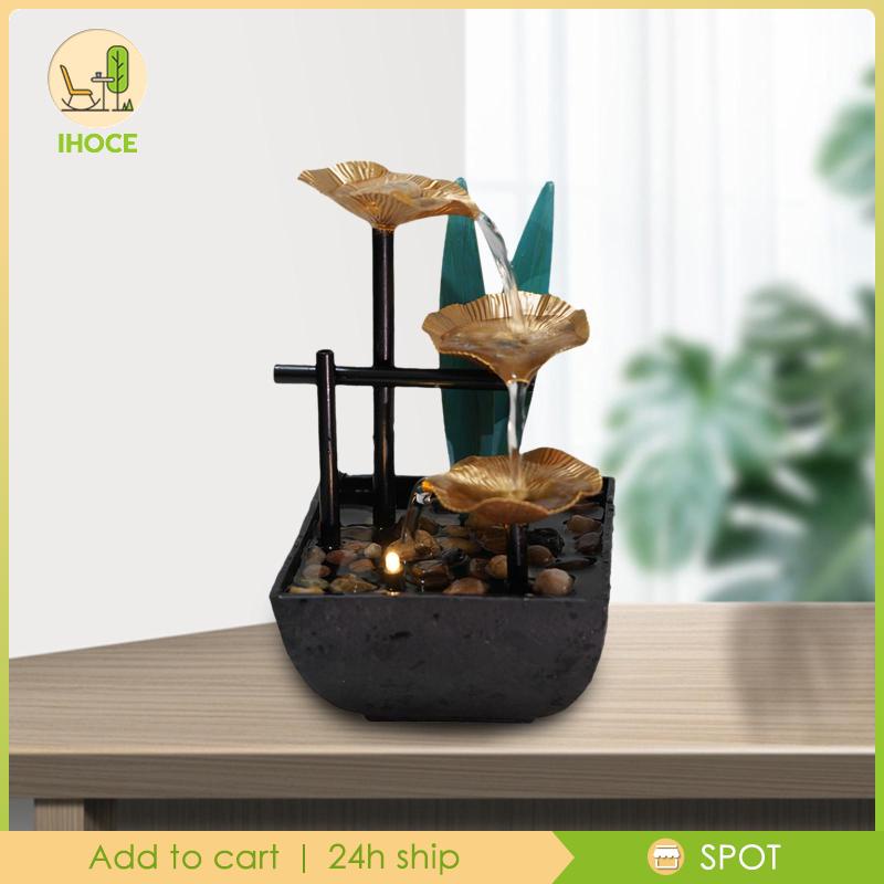 Đài phun nước mini để bàn trang trí nhà cửa/văn phòng