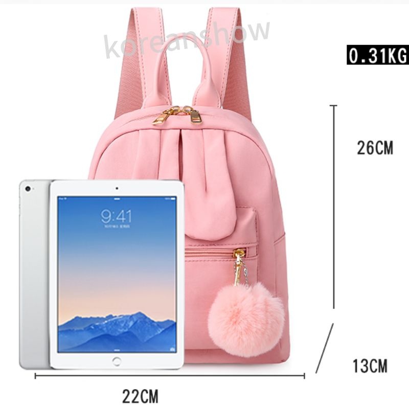 Ba Lô Mini Dễ Thương Sekolah Beg Galas Wanita Beg SandanWanita Murah Beg Galas Belakang Perempuan Cho Nữ