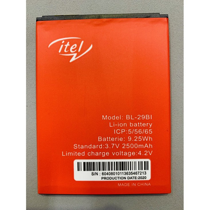 Pin thay thế điện thoại Itel S33 BL-29BI BL-29AI
