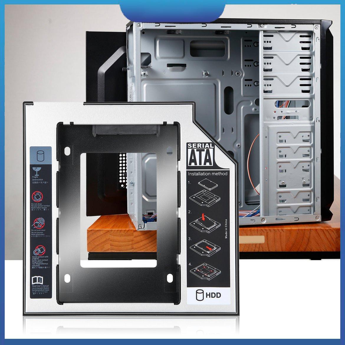 Khay ổ cứng 9.5mm SATA 2nd HDD SSD cho CD/DVD-ROM | BigBuy360 - bigbuy360.vn