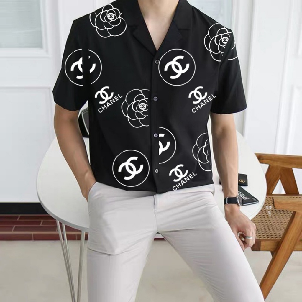 ÁO SƠ MI NAM PHONG CÁCH HÀN QUỐC HOẠ TIẾT CN PHỐI HOA CỰC SANG