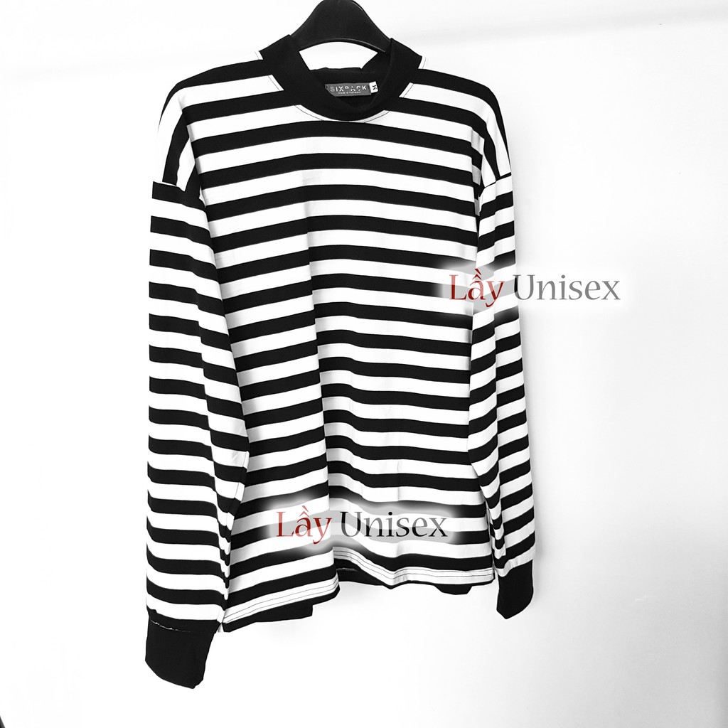 Áo thun sọc tay dài form rộng | BigBuy360 - bigbuy360.vn