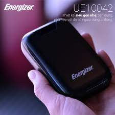 Sạc dự phòng Energizer 10,000mAh UE10042 - thiết kế siêu gọn nhẹ, 2 cổng input tiện dụng & chuẩn sạc nhanh Fast Charge