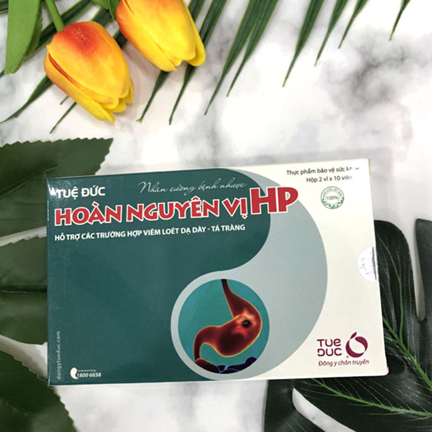 Tuệ Đức Hoàn Nguyên Vị HP - Viên Uống Hỗ Trợ Người Bị Viêm Loét Dạ Dày - cvspharmacy