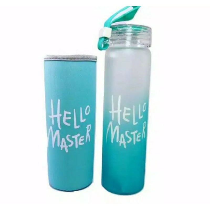 Bình Nước Hello Master Nhựa + Túi Lọc 350ml