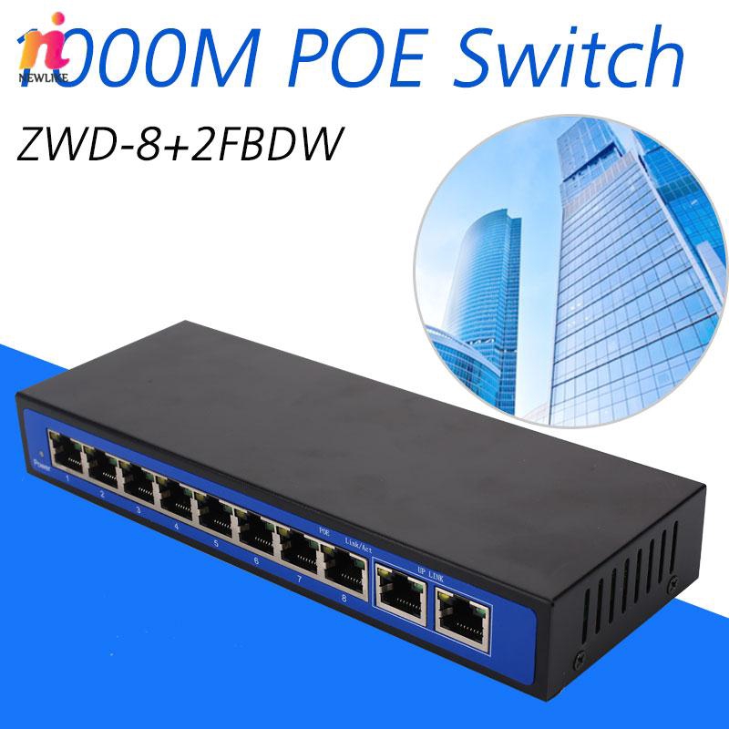 Chất lượng cao Cổng 8 + 2 Công tắc Gigabit POE không chuẩn không có nguồn điện | BigBuy360 - bigbuy360.vn