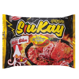 Mì SiuKay Acecook Vị Bò | Vị Hải Sản Gói 128G