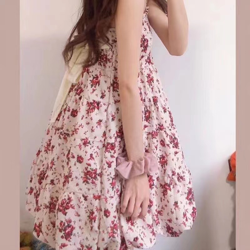 Sexy  đầm bigsize nữ đầm hở lưng đầm dây đầm midi dáng dài váy tay bồng váy hoa nhí vintage đầm đi tiệc váy tiểu thư sang chảnh váy công chúa