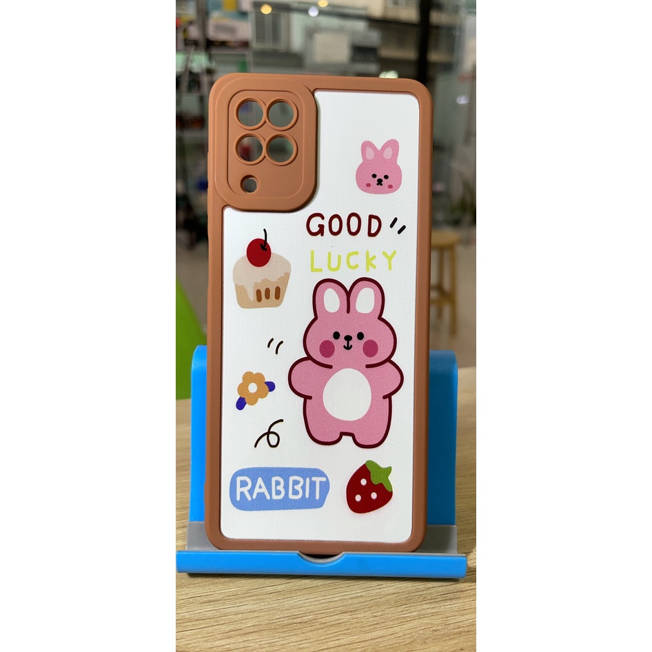 Ốp lưng samsung galaxy A12 dẻo TPU bảo vệ camera in hình siêu dễ thương