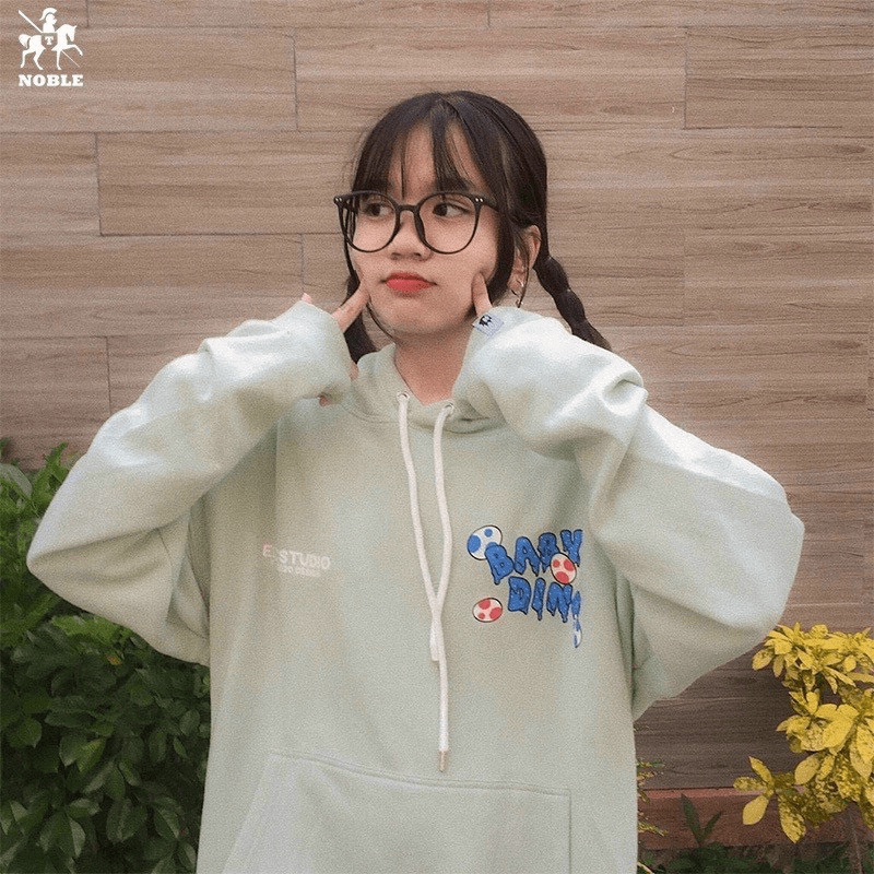 (FREE SHIP) ÁO KHOÁC  HOODIE NỮ CÓ DÂY KÉO HỌA TIẾT KHỦNG LONG ĐẦU BỰ SIÊU CUTE VALENTINA