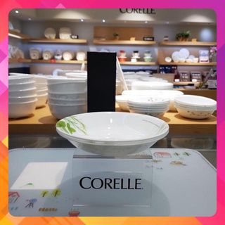 Dĩa Soup Sâu Thủy Tinh Mỹ European Herbs Corelle 413-EH 17cm