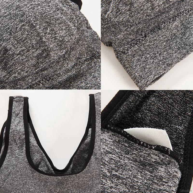 Áo ngực thể thao không đường may size lớn có mút lót