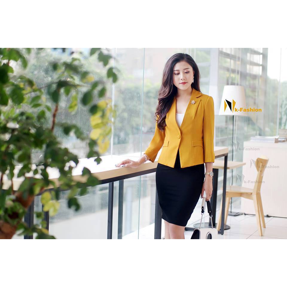 DEAL SỐC Vest 2 lớp thân trước peplum AV17 | BigBuy360 - bigbuy360.vn