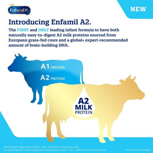 Sữa Enfamil cho bé 0-12 tháng Enfamil A2 Premium Infant Formula 553g