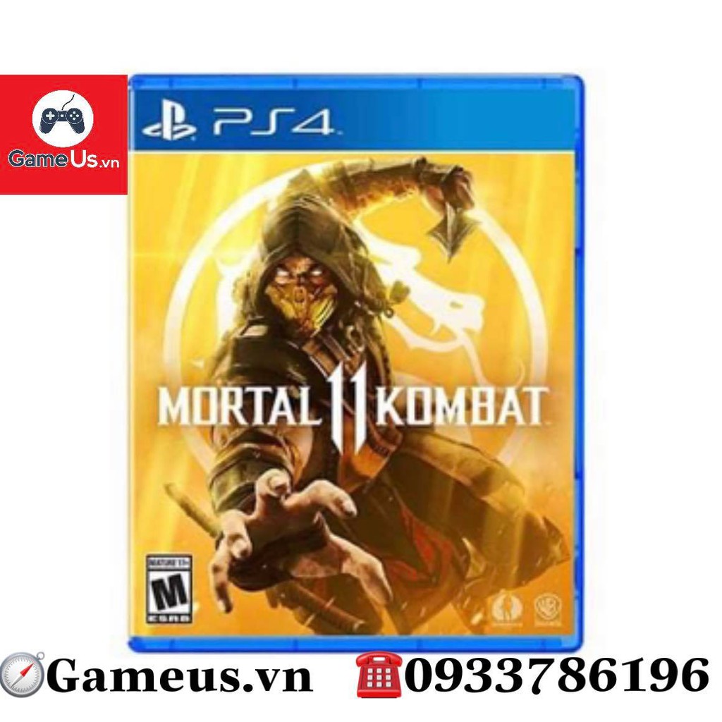 Đĩa Game Ps4 / Ps5 : Mortal Kombat 11 - Hệ US