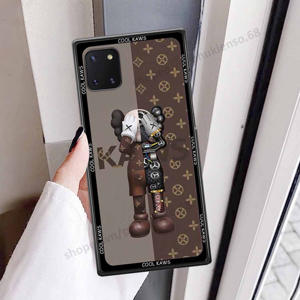 Ốp lưng điện thoại Samsung Note 10 Lite in hình gấu bear, kaws, doremon thời trang, ốp lưng cao cấp chất lượng