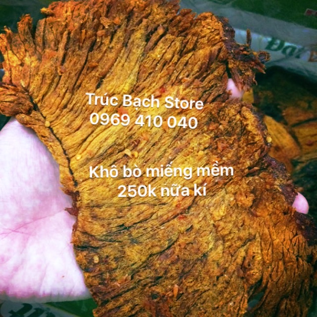 Khô bò 500gr Homemade Kiến Lĩnh. Đảm bảo bò 100% miếng mềm | BigBuy360 - bigbuy360.vn