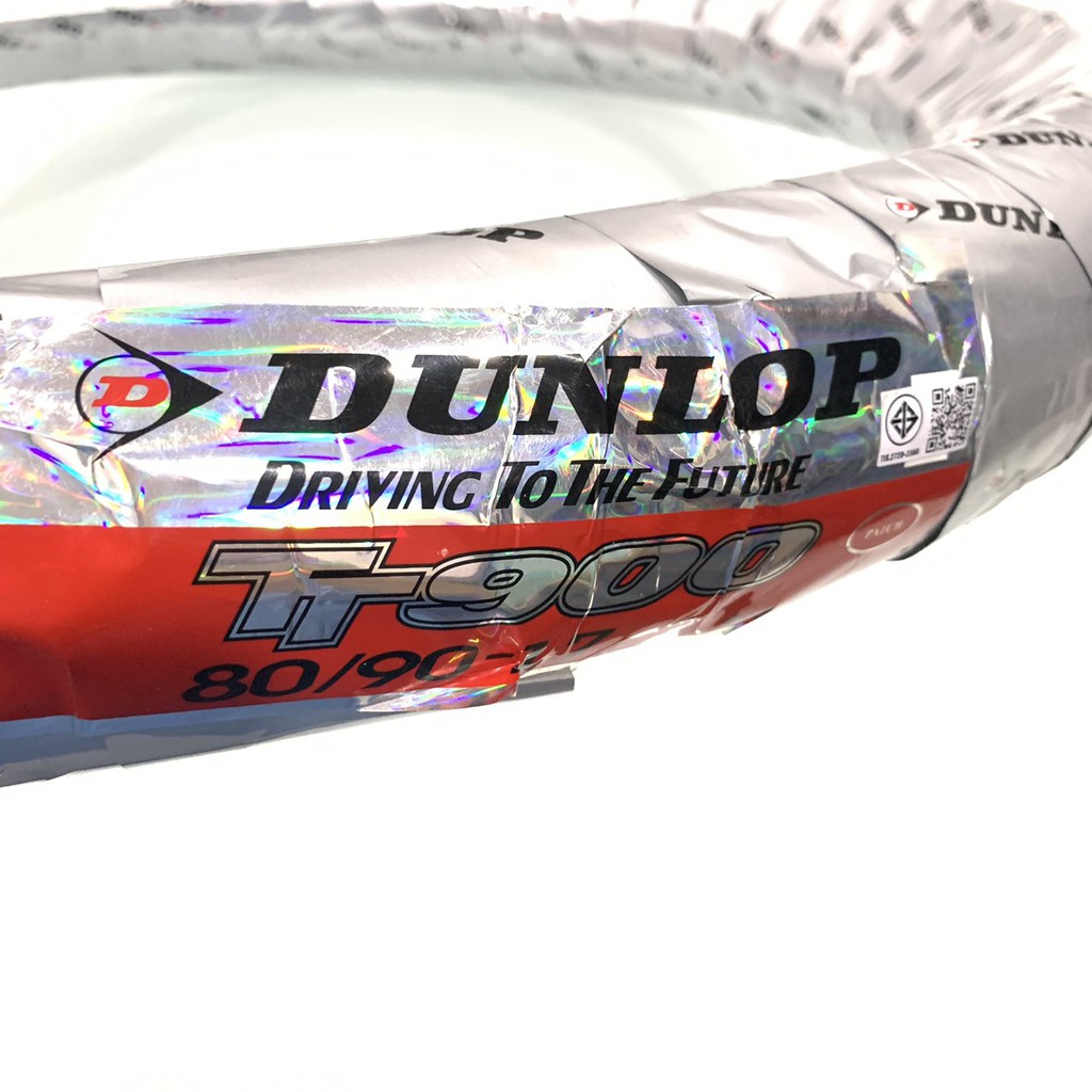 CẶP VỎ DUNLOP TT900 CHỮ VÀNG SIZE 70/90-17 VÀ 80/90-17 CÓ RUỘT