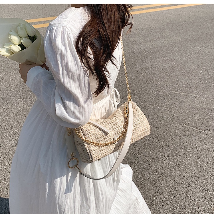 Túi Cói Đeo Vai Thiết Kế Mới Cao Cấp Thời Trang