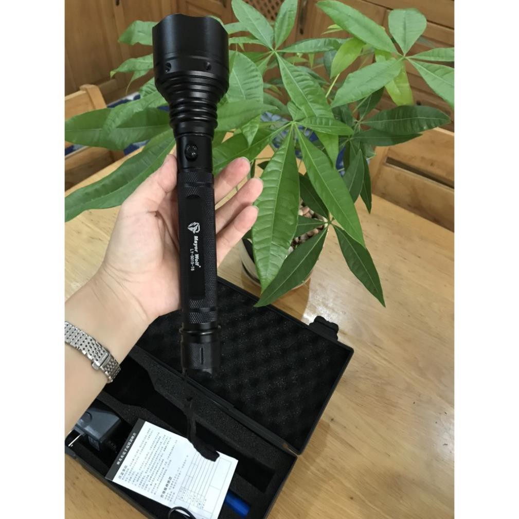 Đèn pin siêu sáng chống nước Mayor Wolf LY S015 - Tặng kèm hộp đựng cao cấp, hàng chính hãng | BigBuy360 - bigbuy360.vn