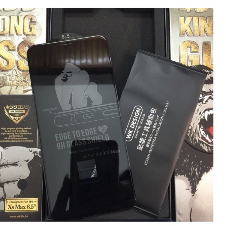 Kính cường lực WK Kingkong iPhone 13, 13 Pro, 13 Pro max Full màn hình cao cấp