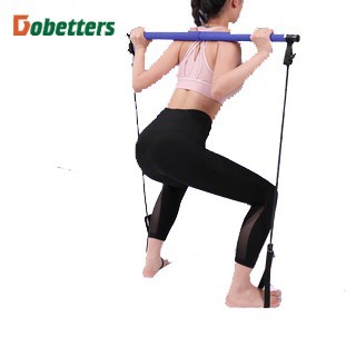 Bán sỉ - thanh gậy tập gym, stick yoga pilates bar, có dây kháng lực tập tay lưng toàn thân đa năng chính hãng