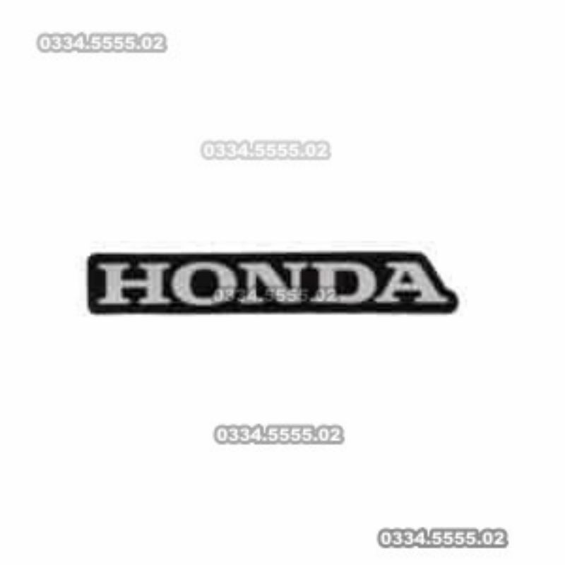 tem chữ honda dán ốp đầu xe sonic winer hàng chính hãng indo