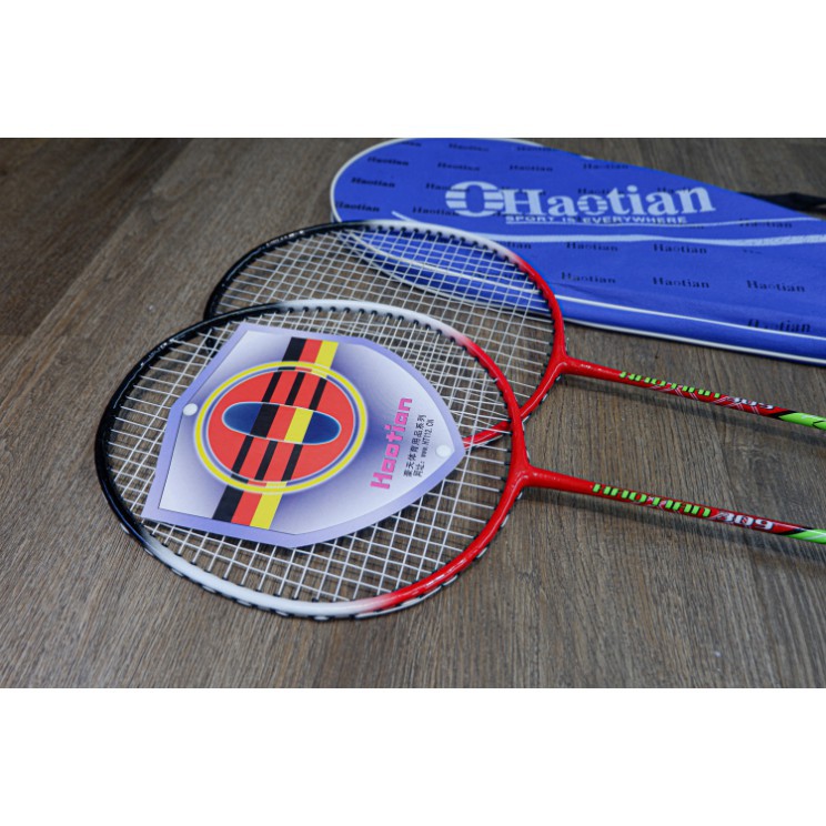 Cặp vợt cầu lông đan sẵn - tiện lợi , tiết kiệm , dễ chơi