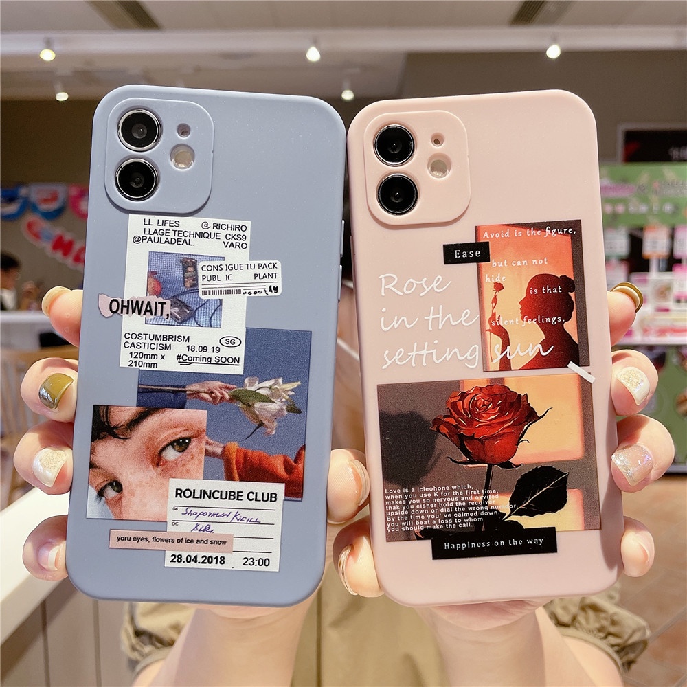 Ốp điện thoại dẻo cho Oppo A52 A92 A15 A16 A53 A5S A7 A12 F9 A8 A31 A5 A9 2020 A57 A39 A93 A94 A3S A83 Reno 4F 5F