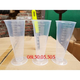 Ly Đong Nhựa Có Vạch Chia Định Lượng 100ml