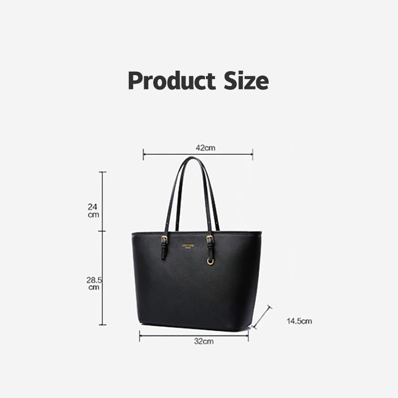 Túi xách YADOU bằng da PU thời trang đơn giản cho nữ