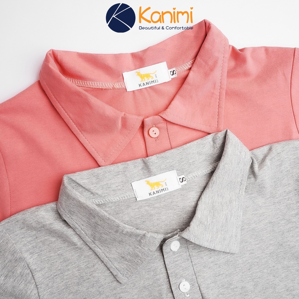 Đầm polo trơn nữ chất đẹp nhất ngành - Váy Polo cổ bẻ Ôm Body tay ngắn chất 100% cotton Kanimi | BigBuy360 - bigbuy360.vn