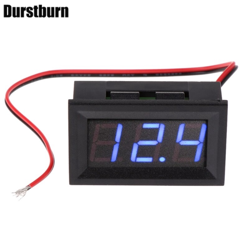 Vôn kế điện tử DC 5V-120 2 dây màn hình LED 0.56inch
