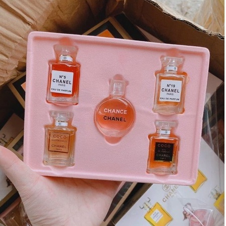 Set 5 Nước Hoa Nữ C.ha.nel Mini C.hance