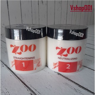 Thuốc duỗi thẳng bóng không cần nhiệt mùi hương nhẹ ZOO 500ml