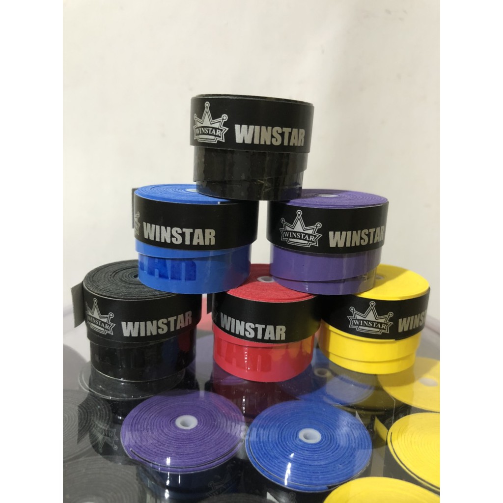 Combo20 Chiếc Quấn Cán Winstar VG002, Cuốn Cán Vợt Cầu Lông Chống Trơn (Giao Màu Ngẫu Nhiên)